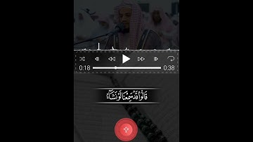 وإذا تتلى عليهم آياتنا .... للشيخ رعد الكردي تلاوة غاية في الجمال 💔