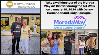 Morada Way Art Walk with Danny Hernandez and Judy Rossignal from Realty ONE Group Engage the Keys