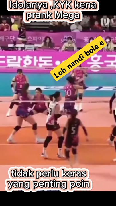 Skill Mega diatas Idolanya KYK. #megawati #volleyball