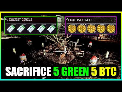 We Found Patterns for Cultist Circle Sacrifice (5 Bitcoin & 5 Color Keycard & More)