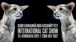 International Cat Show  23rd July 2022