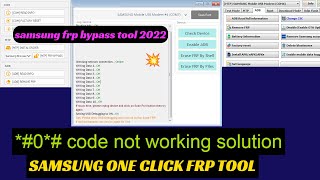 frp all samsung adb method | samsung one click frp tool | samsung frp enable adb tool 2022