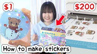 How I Make STICKERS and WASHI TAPES!! with cricut joy xtra!! by Minori 280,181 views 3 months ago 21 minutes