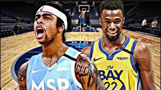 D'ANGELO RUSSELL TRADED TO THE TIMBERWOLVES FOR ANDREW WIGGINS (WARRIORS)