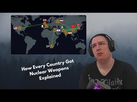 Frenchman Reacts To How Every Country Got Nuclear Weapons Explained