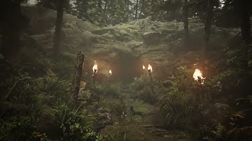 Cinematic and ingame of My  Dark Cave Unreal Engine 5