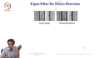 Lec 54 - Karhunen-Loeve Transform (KLT) - Applications