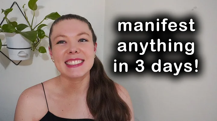 How To Easily Manifest ANYTHING You Want In 3 Days
