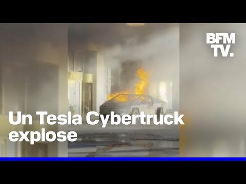 États-Unis: un Tesla Cybertruck explose devant un hôtel de Trump à Las Vegas