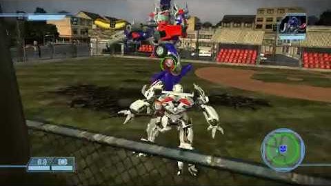 Transformers The Game : Jazz Vs Optimus Prime Mods