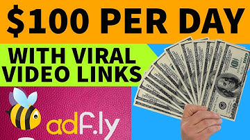 Make $100 PER DAY - How to make money online with Adfly - Adfly Tutorial - adf.ly