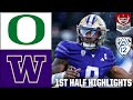 Oregon Ducks vs. Washington Huskies 1ST HALF HIGHLIGHTS | ESPN College Football