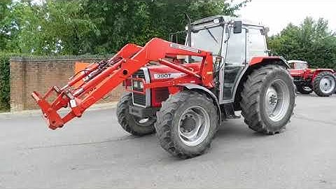 MASSEY FERGUSON 390T & MF 820 LOADER WALKROUND VIDEO
