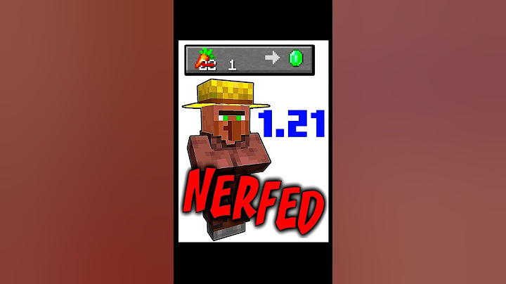 1.21 Minecraft brings Villager NERF