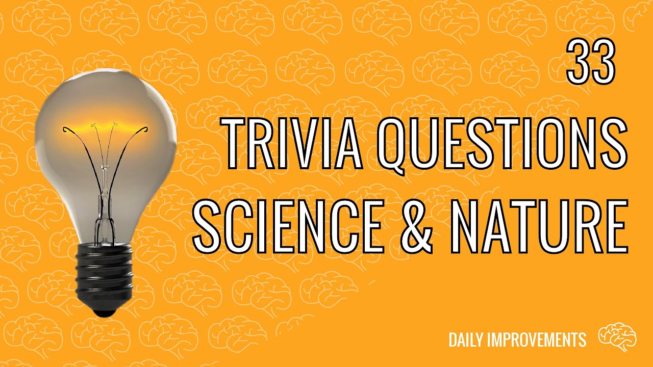 Trivia quiz. Nature Quiz.