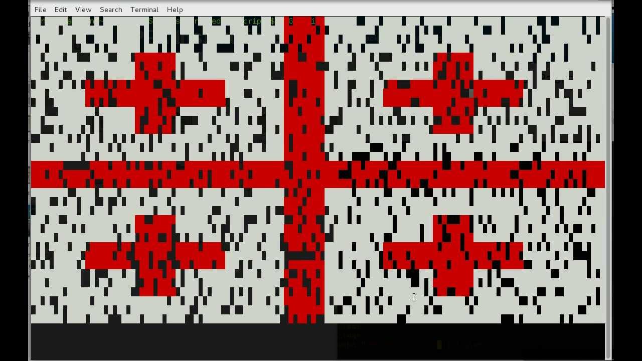 Linux Drawing Flag (includes script code) YouTube