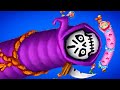 🔥 WormsZone.io Biggest Worm Ever! Insane Gameplay 😱🐍#wormszone #snake