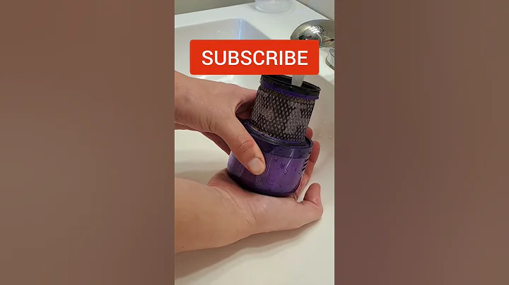 How to Clean a Dyson Vacuum Filter #shorts