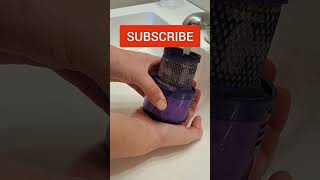 How to Clean a Dyson Vacuum Filter #shorts