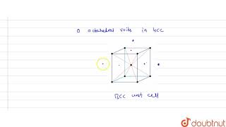 The number of octahedral void in bcc structure is:
