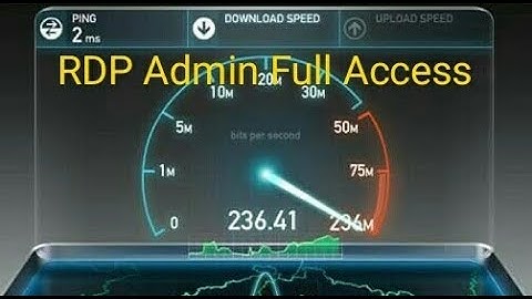 Free RDP Full Access Agustus 2017