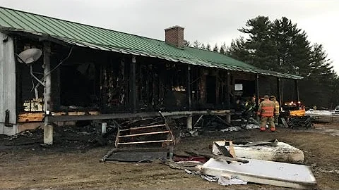 Man without a home after early morning fire in Conway