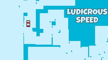 Have You Ever Seen A Bouncy Block Move This Fast? (Ludicrous Speed) 🟦