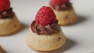 Brown Butter Raspberry Financiers with Chocolate Raspberry Ganache screenshot 2