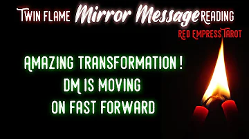BEST ENERGY EVER! DM MOVING ON FAST FORWARD! Twin Flame Reading Mirror Message
