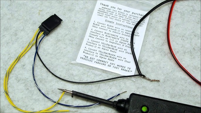 Alpine Ilx-w650 Parking Brake Bypass Wiring Diagram | edu.svet.gob.gt