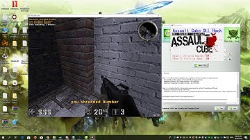 Assult Cube with our finished DLL in action