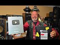 UNBOXING New YouTube SILVER BUTTON 2025 - Creator Awards 100K Subscribers