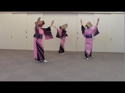Japanese folk dance　ふるさと民踊盆踊り：兵庫　神戸まつり音頭（阪神淡路大震災に婦人会よりおこした明るい音頭）