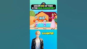 Who is the real daughter?  #riddlechallenge #riddleaddict #logicpuzzles #riddleoftheday