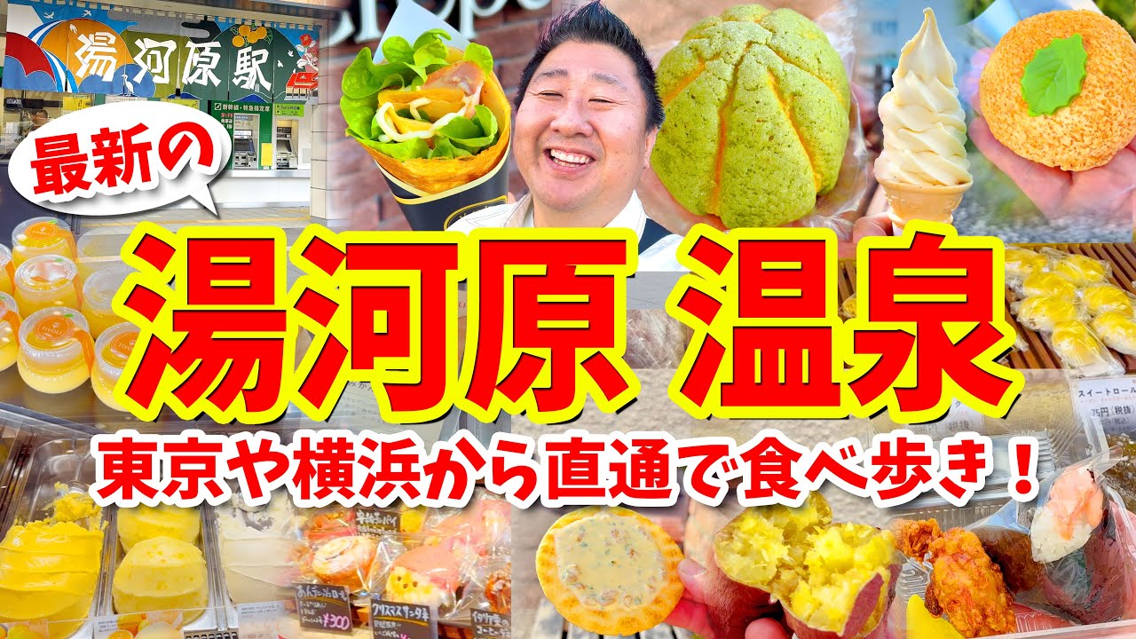 【湯河原 温泉】グルメ攻略ガイド（湯河原みかんソフトクリームや肉クレープなど食べ歩き）