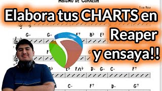 ¿CÓMO ELABORAR GUÍAS O CHARTS EN REAPER