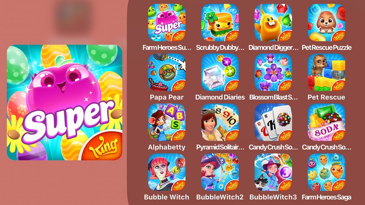 Farm Heroes Super Saga - Gameplay Walkthrough - A Fruit Match 3 Puzzle Game (iOS, Android)