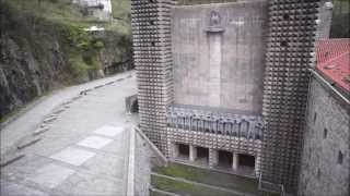 Basílica de Aranzazu (interior y exterior). Grabado con drones IEFPS BIDASOA (02/12/2013)