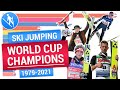 Прыжки на лыжах с трамплина. Победители Кубка мира | FIS Ski Jumping World Cup champions 1979-2021