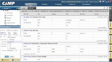 CAMP MTX: Custom Views & Reports