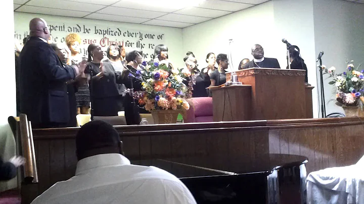 Mother Ruby Caldwell sings "The Blood" at CFE