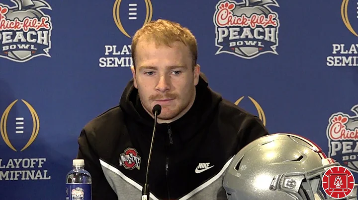Ohio State's Tommy Eichenberg, Jack Sawyer and Lathan Ransom Peach Bowl Full Press Conference