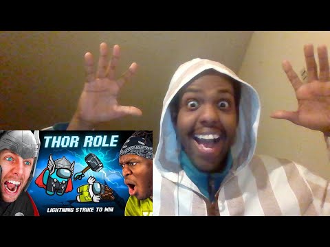 SIDEMEN AMONG US THOR ROLE: LIGHTNING STRIKE TO WIN REACTION