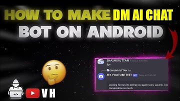 How To Make A Dm Discord Ai Chat Bot | No Cooding | V H | #Replit #DiscordChatBot #discordbot