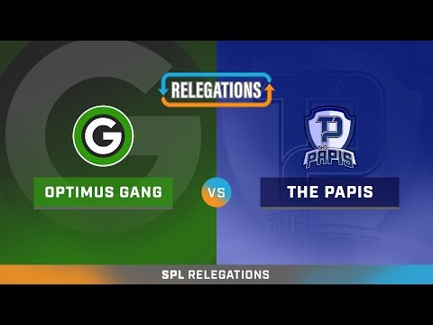 SPL Summer Qualifiers EU Optimus Gang vs. The Papis
