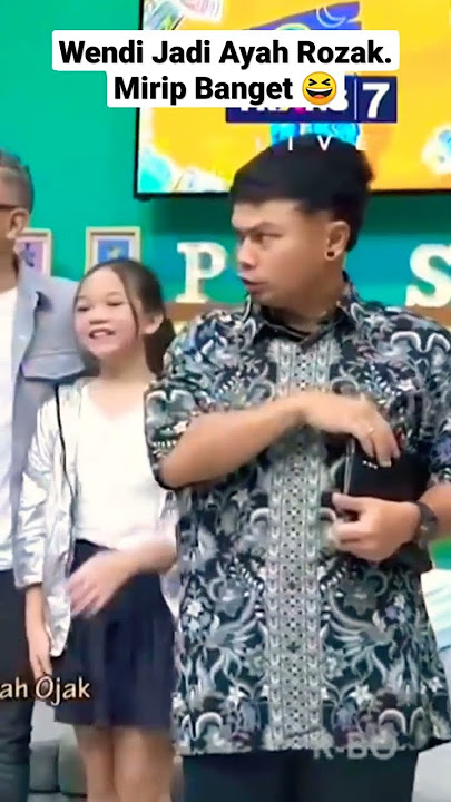 Kocak!! Wendi Jadi Ayah Rozak, Ayahnya Ayu Tingting | Mirip Banget 😆