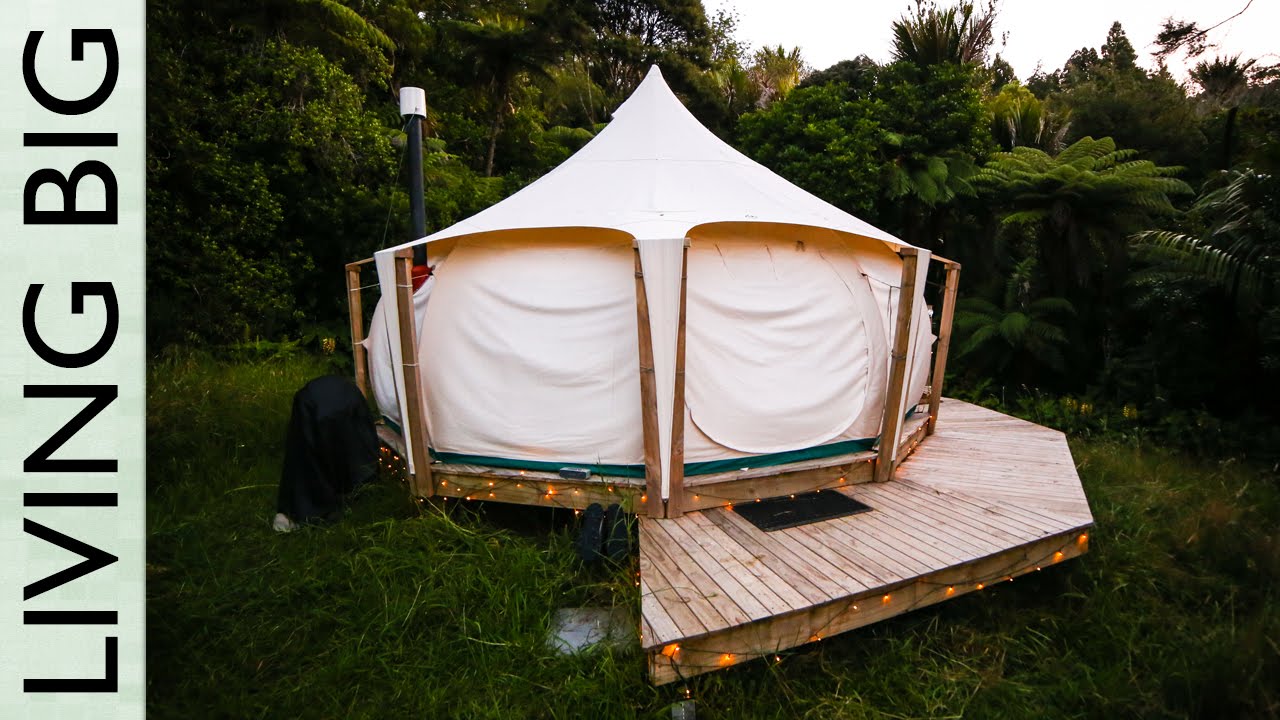 Escaping the Rent Trap - Simple Living In A Lotus Belle Tent