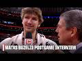 Matas Buzelis on guarding Kevin Durant: ‘He was cooking me’ 😅 | NBA on ESPN