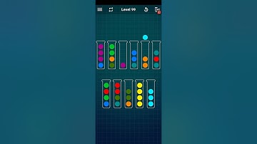 How Sort Ball Puzzle Game. Game Level 99