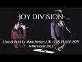 Capture de la vidéo Joy Division - Live At Apollo Theatre, Manchester, Uk - 27 & 28/10/1979, Ai Remaster 2021